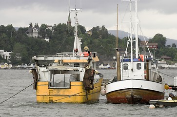 Image showing Fishing boats