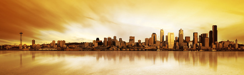 Image showing Seattle Panorama