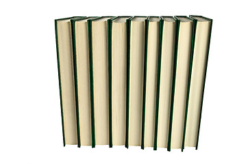 Image showing Standing books