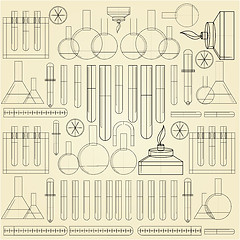 Image showing Background for chemistry