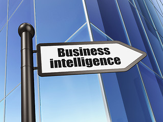 Image showing Finance concept: sign Business Intelligence