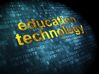 Image showing Education concept: Education Technology on digital background