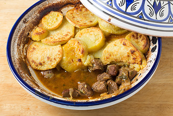 Image showing Beef and sweet potato tagine