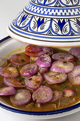 Image showing Tagine with onion