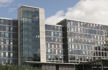 Image showing Glass wall