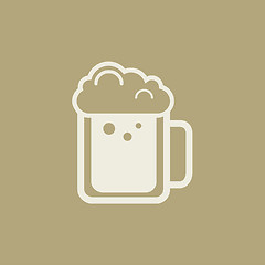 Image showing Drink Flat Icon