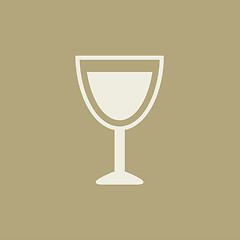 Image showing Drink Flat Icon