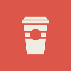 Image showing Drink Flat Icon