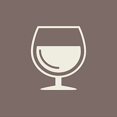 Image showing Drink Flat Icon