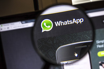 Image showing WhatsApp Website