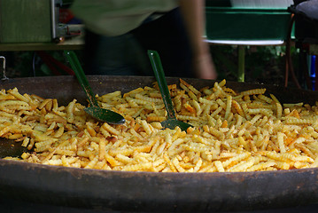 Image showing French fried potatoes