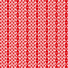 Image showing seamless hearts pattern