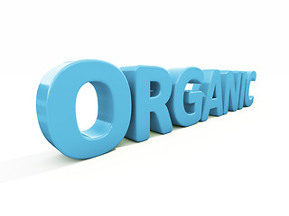 Image showing 3d organic