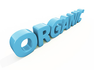 Image showing 3d organic