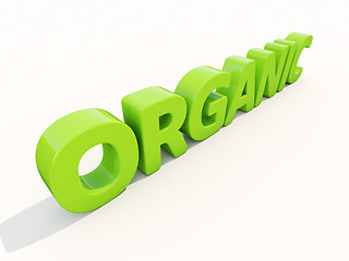 Image showing 3d organic