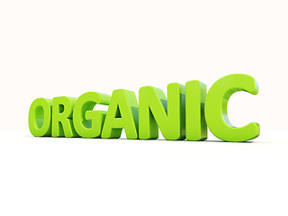 Image showing 3d organic