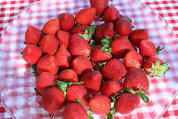 Image showing Strawberries