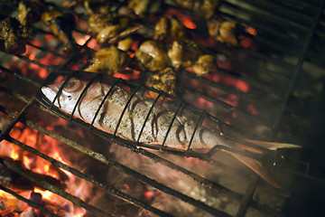 Image showing Grill mix