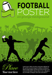 Image showing American Football Poster