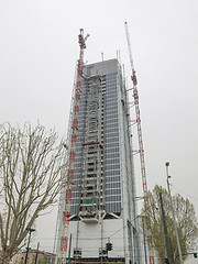 Image showing San Paolo skyscraper in Turin