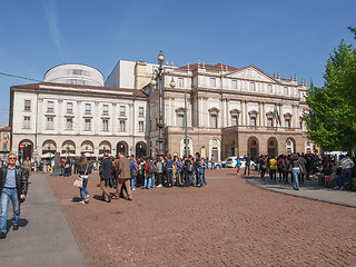 Image showing Teatro alla Scala Milan