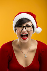 Image showing Santa girl