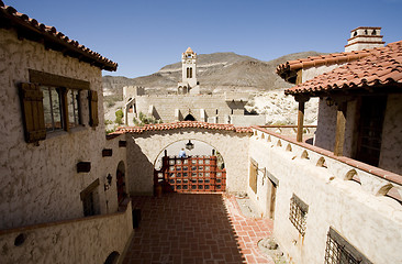 Image showing Scotty's Castle, Death Valley National Park