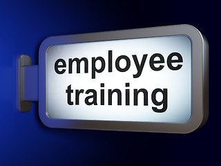 Image showing Education concept: Employee Training on billboard background