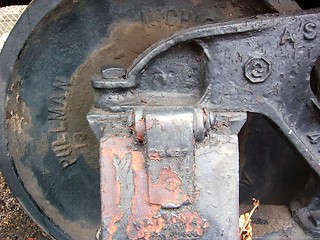 Image showing Rail Car Wheel