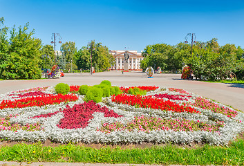 Image showing Building of the government of Tyumen region.Russia