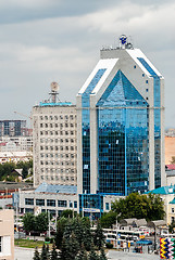 Image showing Gazprom building. Tyumen, Russia