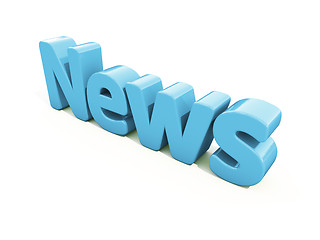 Image showing 3d news