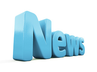 Image showing 3d news