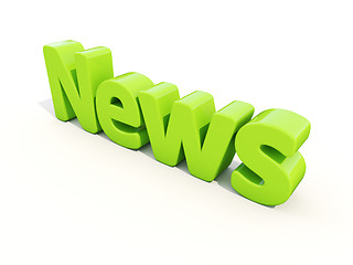 Image showing 3d news