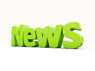 Image showing 3d news