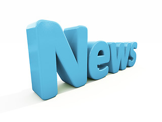 Image showing 3d news