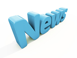 Image showing 3d news