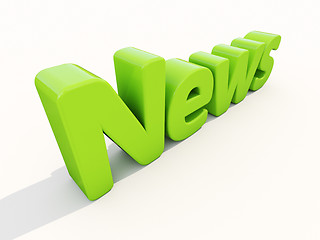 Image showing 3d news