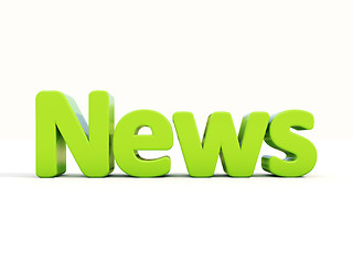 Image showing 3d news