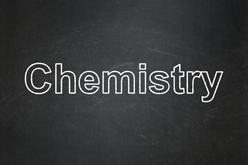 Image showing Education concept: Chemistry on chalkboard background