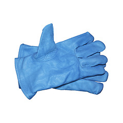 Image showing Safety gloves isolated