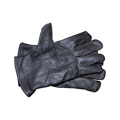 Image showing Safety gloves isolated