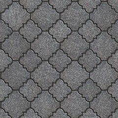 Image showing Concrete Paving Slabs. Seamless Tileable Texture.