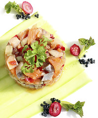 Image showing Herring salad