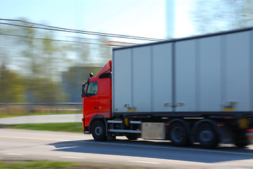 Image showing Delivery truck