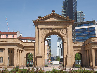 Image showing Porta Nuova in Milan