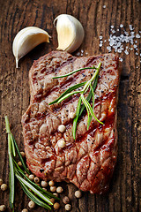 Image showing grilled beef steak