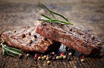 Image showing grilled beef steak