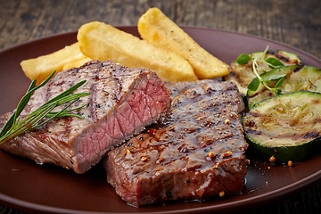 Image showing grilled beef steak