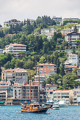 Image showing The Bosphorus, also known as the Istanbul Strait, is a strait th